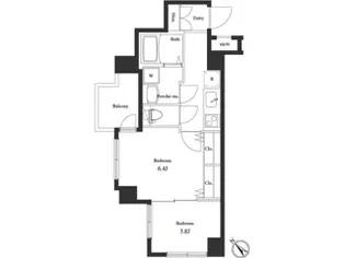 ヴェルト横濱石川町【5階】の間取り