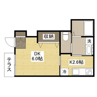 Fair court安東 No.1【1階】の間取り