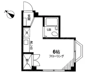 メゾンティーナ【2階】の間取り