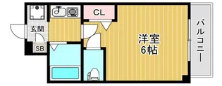 大阪府東大阪市大蓮東2【マンション】の間取り