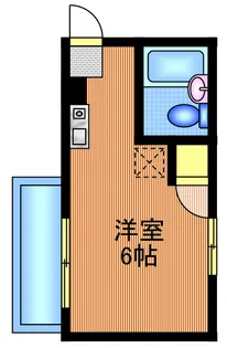 富士見ハイツ【3階】の間取り