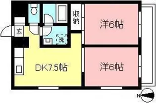 リバーサイドヴィラ【1階】の間取り