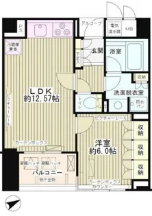 エル・セレーノ西早稲田【2階】の間取り