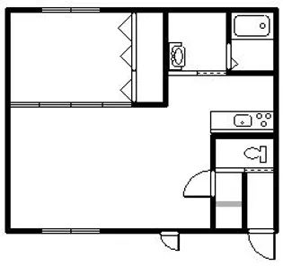 コンフォート10.14【1階】の間取り
