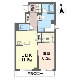 ロンド【3階】の間取り