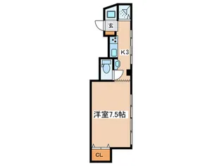 MODERN LAND【2階】の間取り