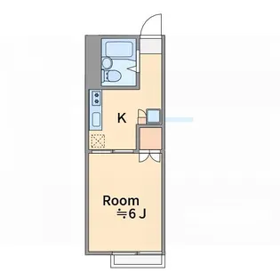 リバティヒルズ【2階】の間取り