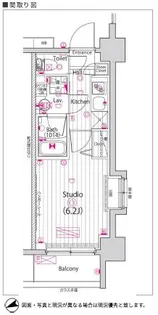 グランド・ガーラ横浜【5階】の間取り