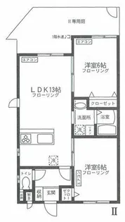 ソレイユ【1階】の間取り