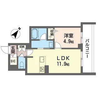 ニワヤ【2階】の間取り