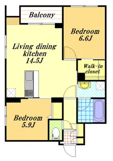ハレレアレイ【3階】の間取り