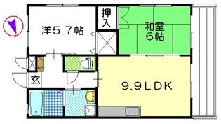 YSガーデン【1階】の間取り