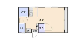 フレンドコーポ福留【2階】の間取り