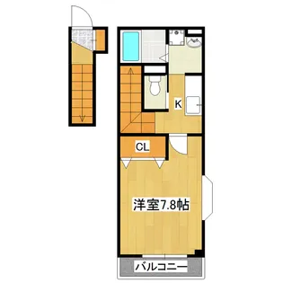 ワイズコートII【2階】の間取り