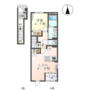 森本2丁目新築AP【2階】の間取り