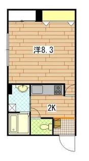 マインアムレット広瀬北【3階】の間取り