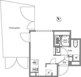 ASTILE用賀II【1階】の間取り