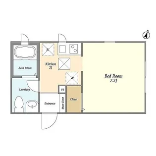 ミルクリーク【1階】の間取り