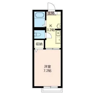 ピュアコート【2階】の間取り