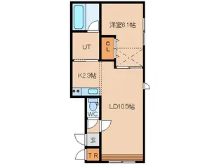 シエラ【2階】の間取り