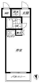 ダイアパレス吉野町第2【4階】の間取り