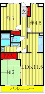 アーバン・ヒルズ21【2階】の間取り