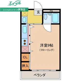 大海マンション【3階】の間取り