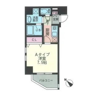 チマコッピ【5階】の間取り
