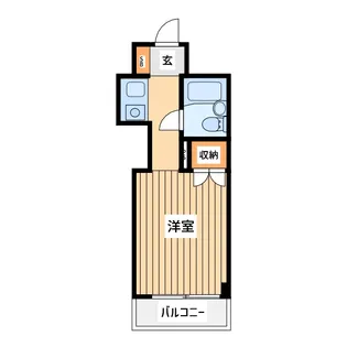 共立リライアンス子安2【1階】の間取り