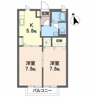 アーバンライフ【2階】の間取り