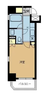 スカイコート初台【4階】の間取り