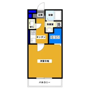 WISTERIA OGAWA【2階】の間取り