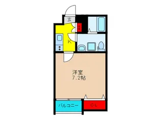 ドゥエリング関目【5階】の間取り