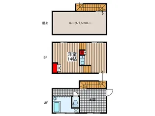 サーフビレッジKAIの間取り