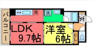 ランドスケイプアーバンストリート【2階】の間取り