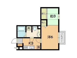 カシオペア【2階】の間取り