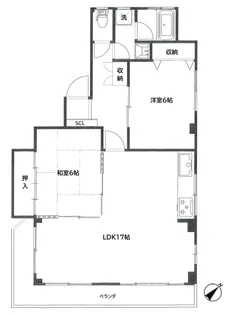 協和ビル【3階】の間取り