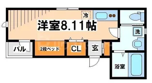 Garden Hills HIRAI【3階】の間取り