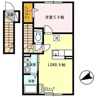 K-haus A【2階】の間取り