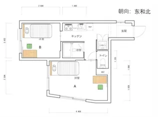 パークアベニュー【2階】の間取り