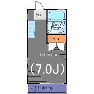 清原マンション【3階】の間取り