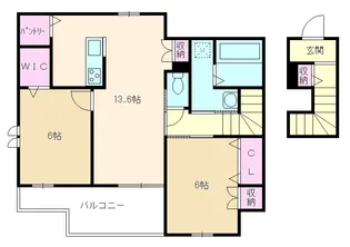 グランエステート【2階】の間取り