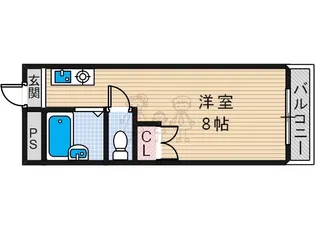 アンヘルム杭全【2階】の間取り