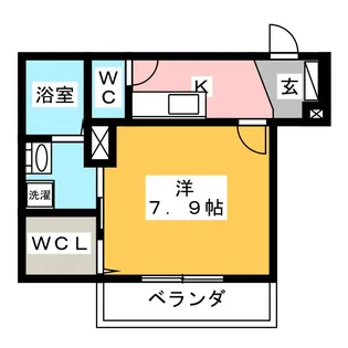 FORENA諏訪西【1階】の間取り