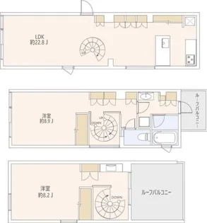 GrandStory西麻布(グランストーリーニシアザブ)の間取り