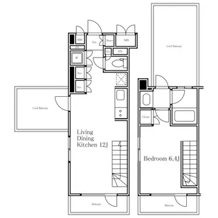 アルビレオの間取り