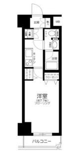 パレステュディオ渋谷本町【11階】の間取り
