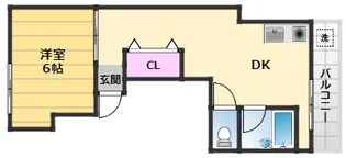 ユウパレス和泉府中3【3階】の間取り