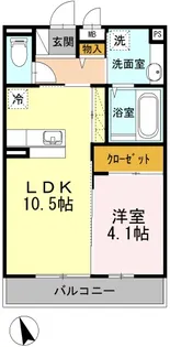 SIGNATURE03綱島【3階】の間取り