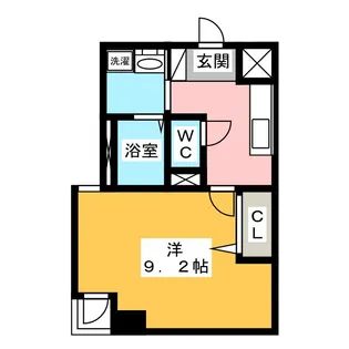 ArtizA浅間町【9階】の間取り